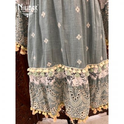 Sage Cotton Dress