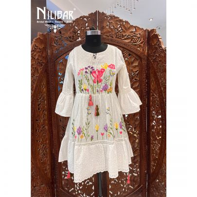 White Cotton Dress