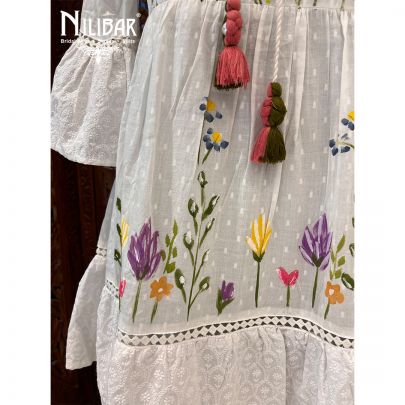 White Cotton Dress