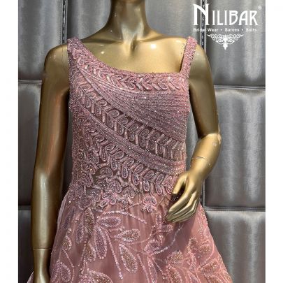 Pink Organza Gown