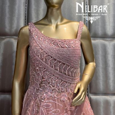 Pink Organza Gown
