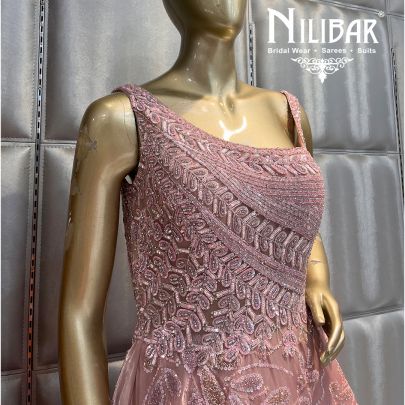 Pink Organza Gown