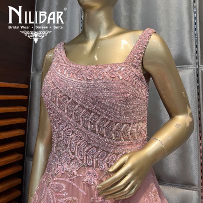Pink Organza Gown