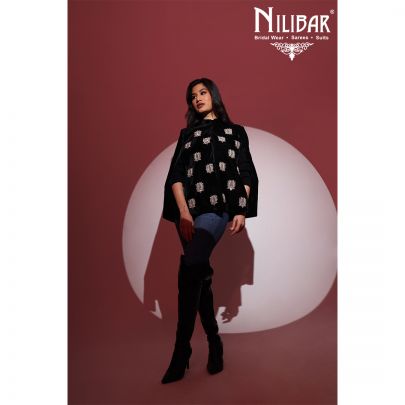 Black Velvet Cape