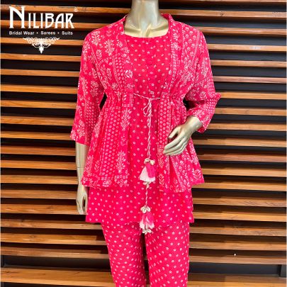 Rani Pink Cotton Co-ord Set