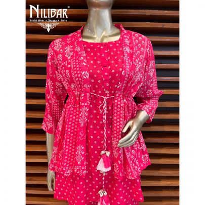Rani Pink Cotton Co-ord Set