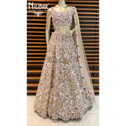 Mouse Net Lehenga