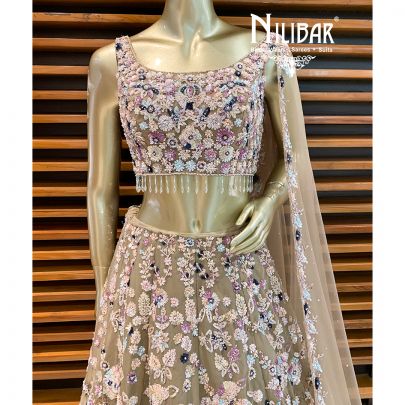 Mouse Net Lehenga