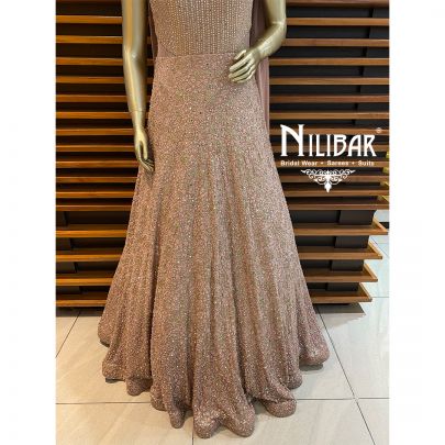 Sand Dollar Chinon Gown