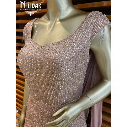 Sand Dollar Chinon Gown