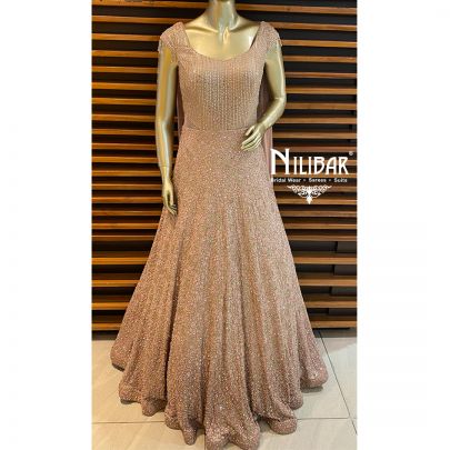 Sand Dollar Chinon Gown