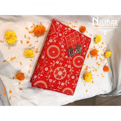 Red Silk Saree