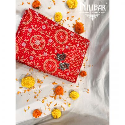 Red Silk Saree