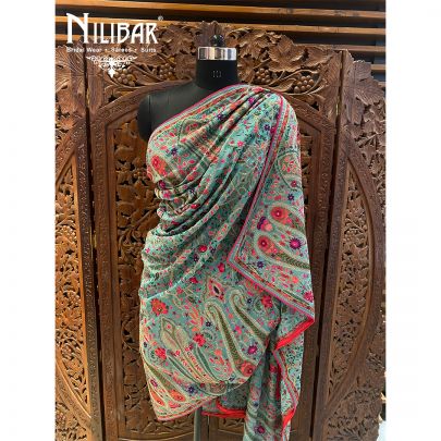 Sea Green Georgette Dupatta