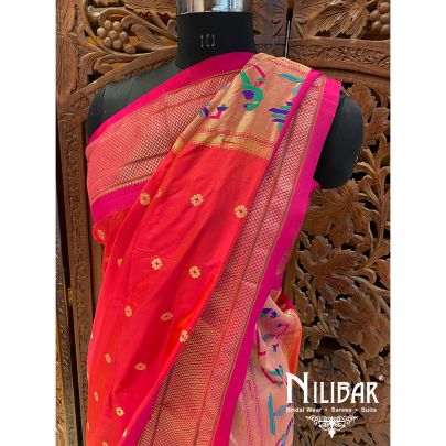 Pink Silk Dupatta