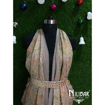 Grey Pashmina Shawl