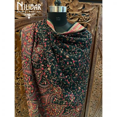 Bottle Green Georgette Dupatta