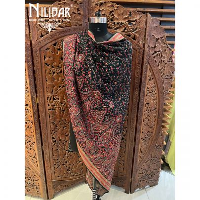 Bottle Green Georgette Dupatta