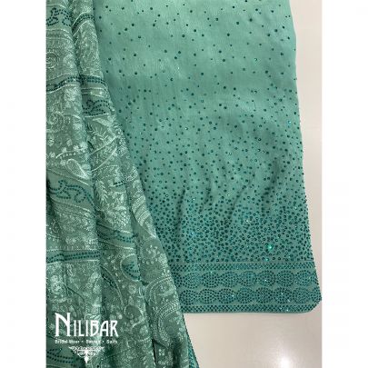 Hunter Green Crepe Unstitched Suit