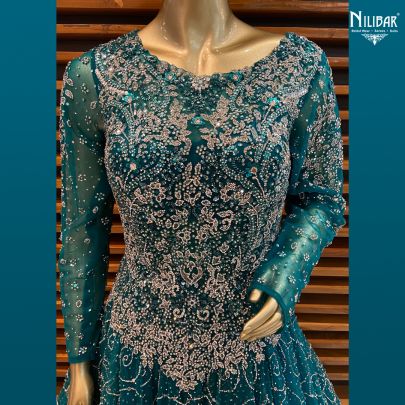 Teal Blue Gown