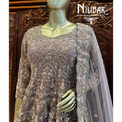 Rouge Organza Reception Lehenga