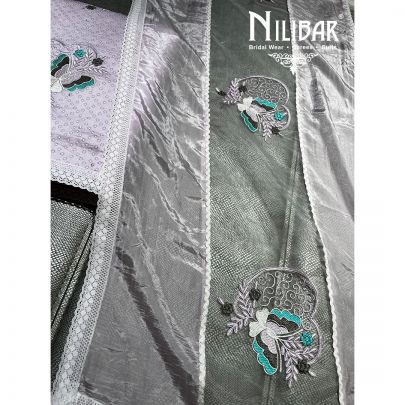 Lavender Cotton Unstitched Suit