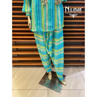 Multicolor Chinon Co-ord Set