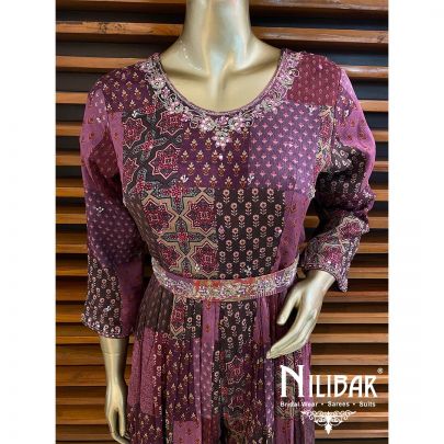 Multicolor Chinon Printed Jumpsuit