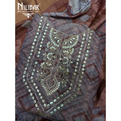 Brown Tissue Unstitched Suit