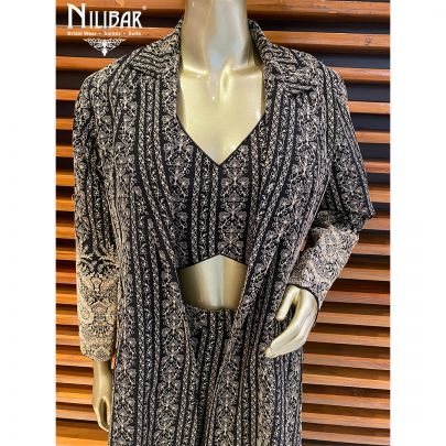 Black Silk Co-ord Set