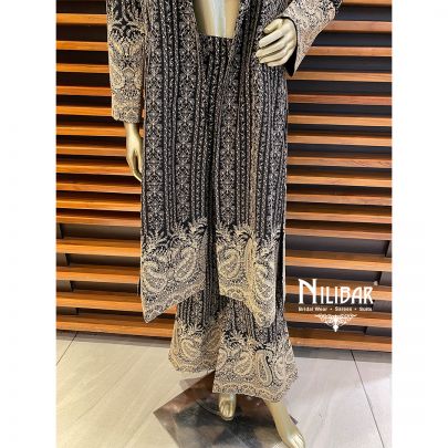 Black Silk Co-ord Set