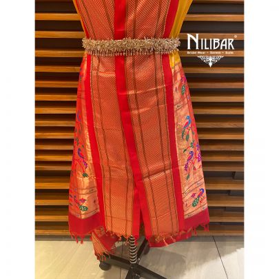 Yellow Silk Dupatta