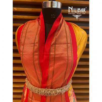 Yellow Silk Dupatta