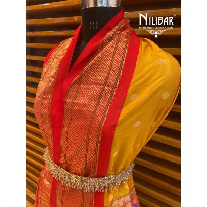 Yellow Silk Dupatta