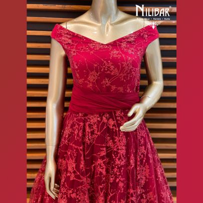 Rose Red Gown