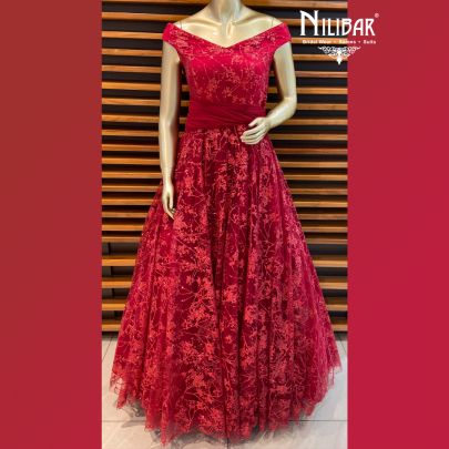 Rose Red Gown