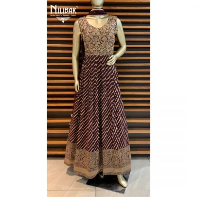 Wine Silk Palazzo Suit