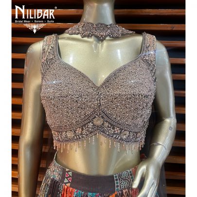 Colorful Silk Casual Lehenga