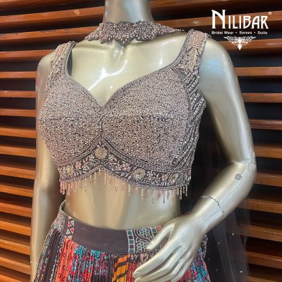 Colorful Silk Casual Lehenga