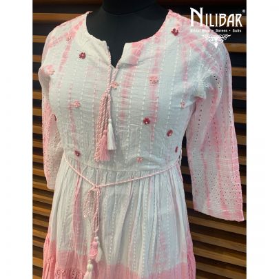 Pink Ombre Crush Cotton Kurti