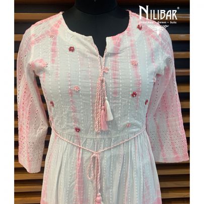 Pink Ombre Crush Cotton Kurti