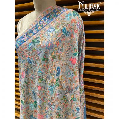 Light Gray Pashmina Shawl