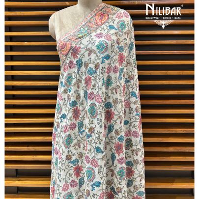 Off White Pashmina Shawl