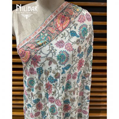 Off White Pashmina Shawl