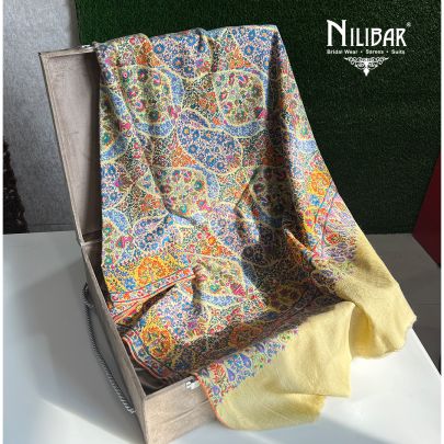 Cream Premium Pashmina Shawl