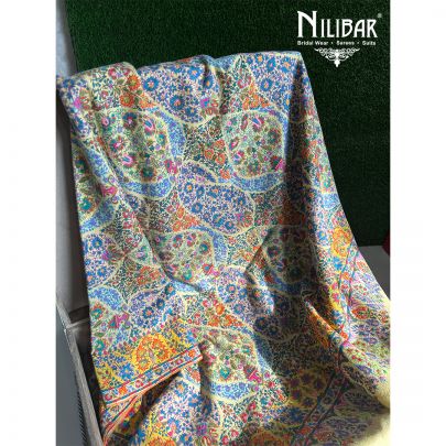 Cream Premium Pashmina Shawl