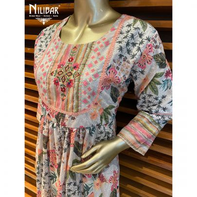 Pistachio Cotton Kurta Set