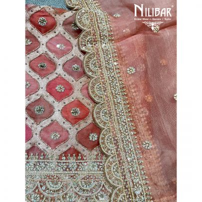 Marmalade Organza Unstitched Suit