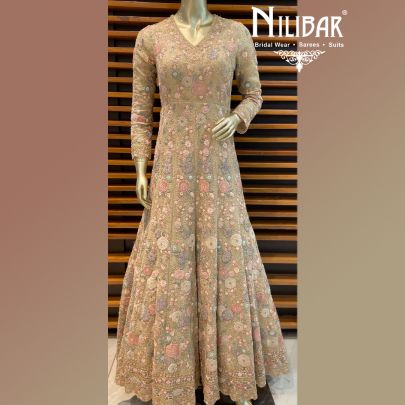 Beautiful Fawn Net Gown