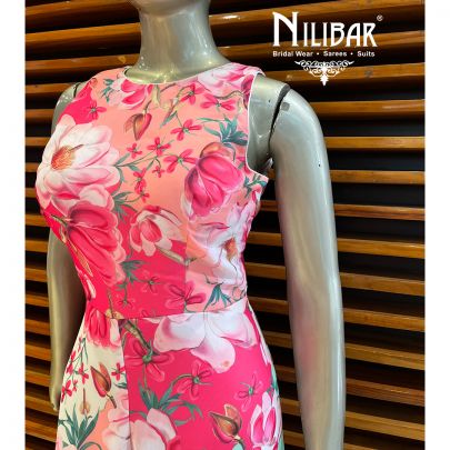 Rose Georgette Printed Jumpsuit